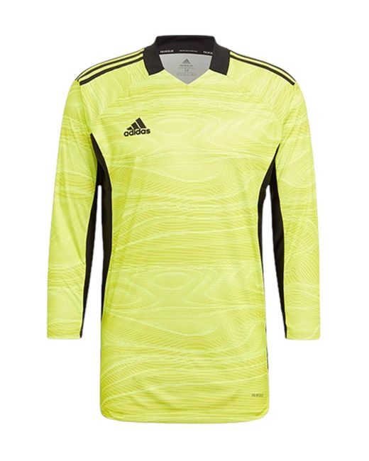 Adidas Originals Fußballtrikot "Condivo" Langarm in Yellow für Herren