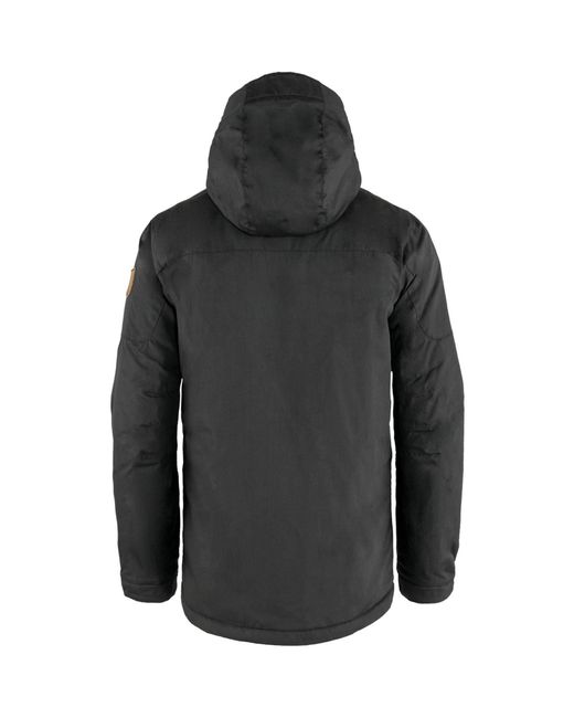 Fjallraven FJÄLLRÄVEN Kapuzenjacke wattiert SKOGSÖ PADDED in Black für Herren