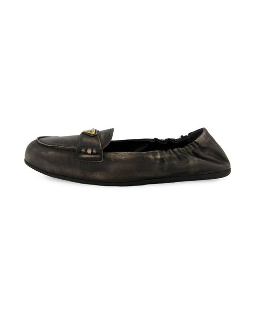 Prada Black Loafer MOCASSINI NAPPA DELAVE