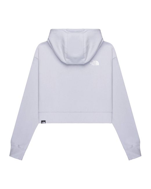 The North Face White Lifestyle - Textilien - Sweatshirts Trend Crop Hoody