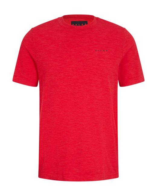 Falke T-Shirt in Red für Herren