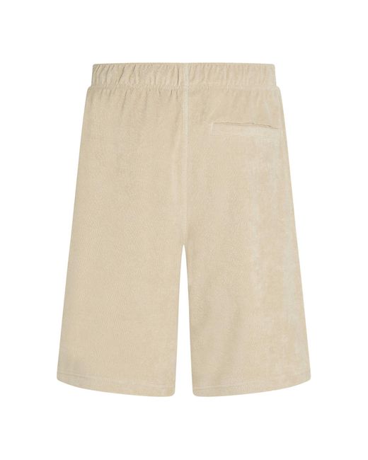 Tommy Hilfiger Shorts TERRY TOWELLING SWEATSHORT in Natural für Herren