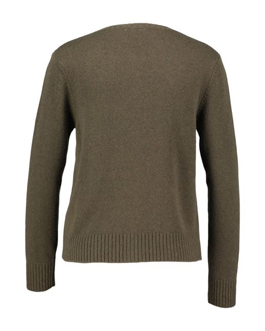 Kate Storm Green Strickjacke mit Wolle und Kaschmir