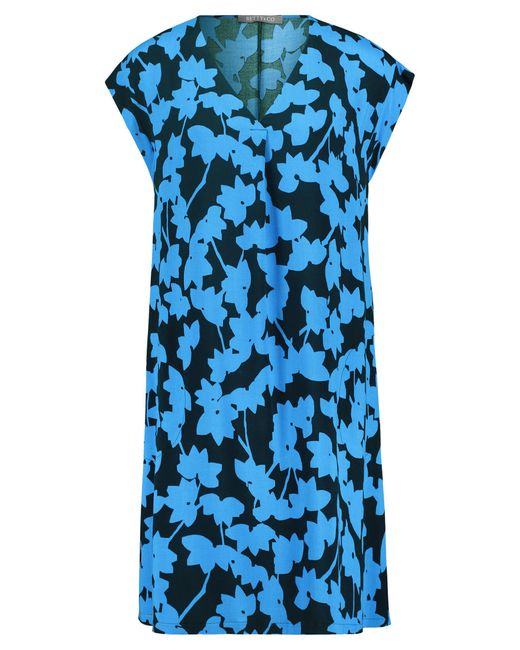 BETTY&CO Blue Casual-Kleid mit Print