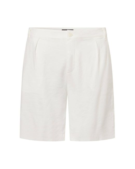 NYDJ White Shorts Relaxed Short