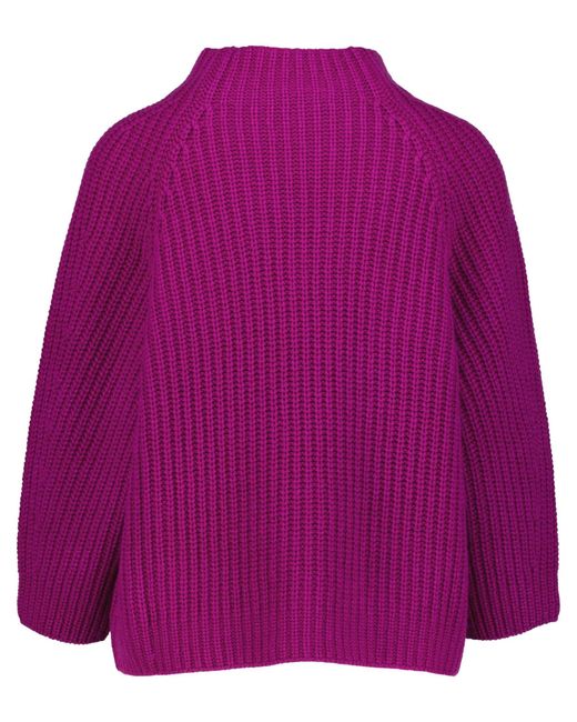 Iris Von Arnim Purple Kaschmirpullover FALLOU