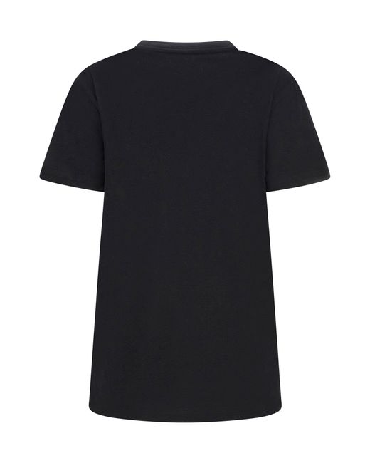 Guess Black T-Shirt mit Strass-Logo