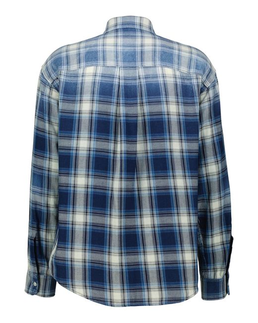 DSquared² Freizeithemd D2 WASHED CHECK SHIRT in Blue für Herren