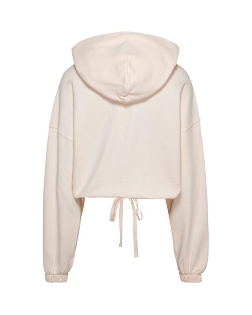 Tommy Hilfiger Natural Hoodie Cropped Fit