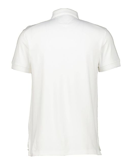 Tommy Hilfiger Poloshirt INTERLOCK Slim Fit Kurzarm in White für Herren