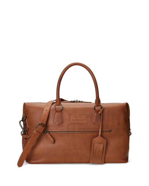 Polo Ralph Lauren Reisetasche aus Leder in Brown für Herren