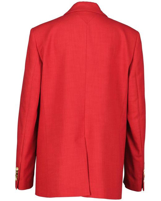 Tommy Hilfiger Red Blazer aus einem Stretch-Viskosemix
