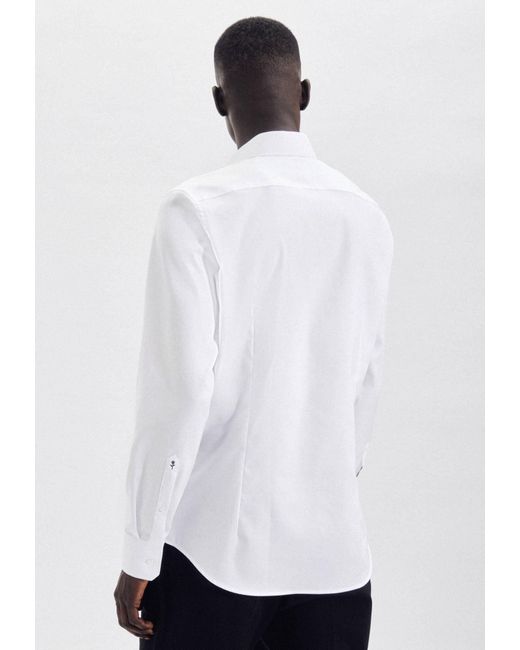 Seidensticker Business Hemd X-Slim in White für Herren