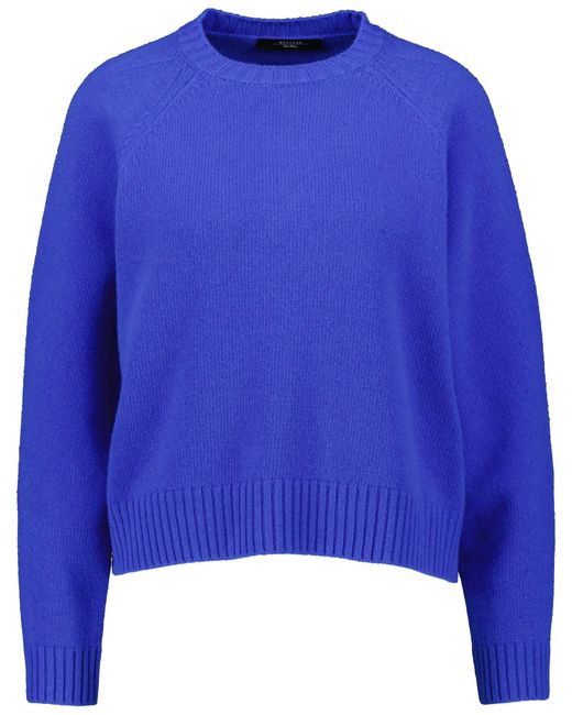 Weekend by Maxmara Blue Strickpullover aus Wolle GABBIA