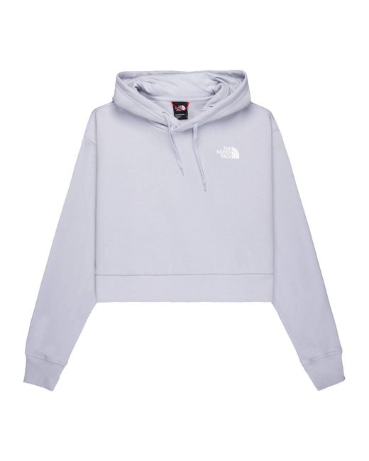 The North Face White Lifestyle - Textilien - Sweatshirts Trend Crop Hoody