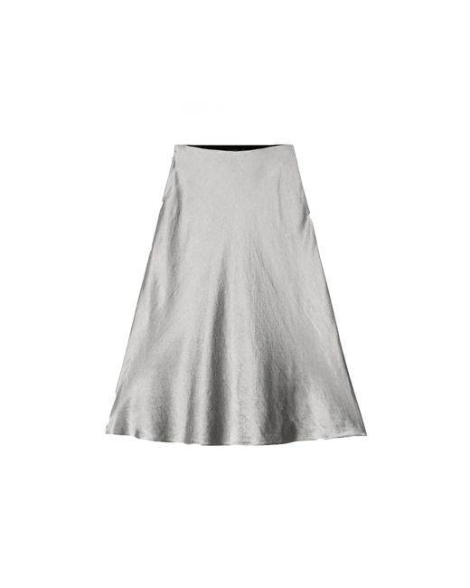 Luisa Cerano Gray Satinrock Midi