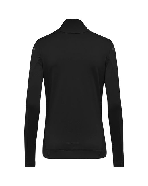 Gore Wear Black Laufjacke W CONCURVE THERMO HYBRID JACKET