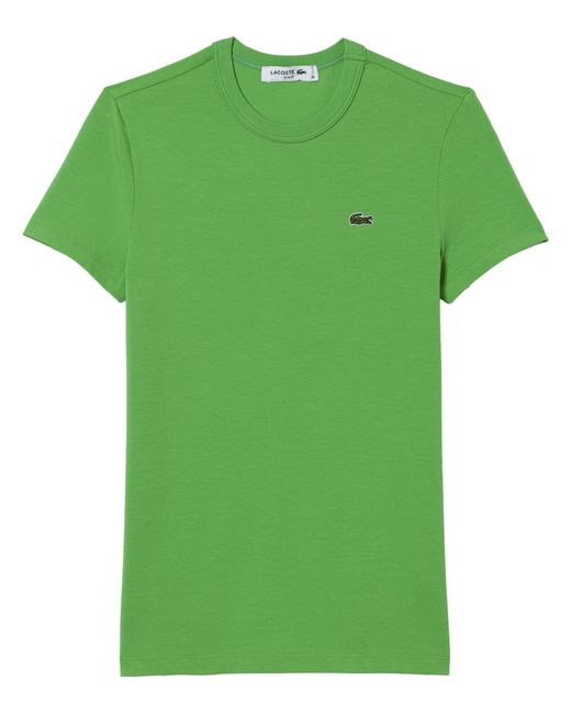 Lacoste Green T-Shirt Slim Fit Kurzarm