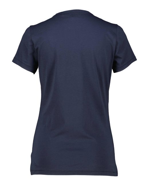 Boss Blue T-Shirt mit Bio-Baumwolle