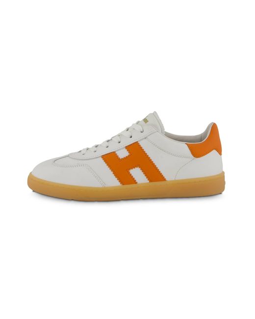 Hogan Orange Sneaker COOL aus Leder