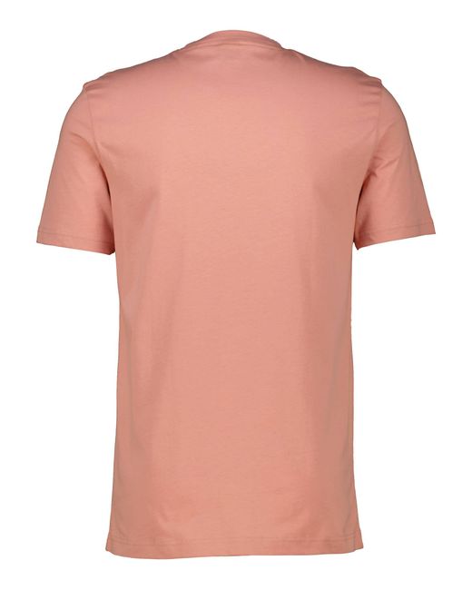 Boss T-Shirt THINKING Regular Fit in Pink für Herren