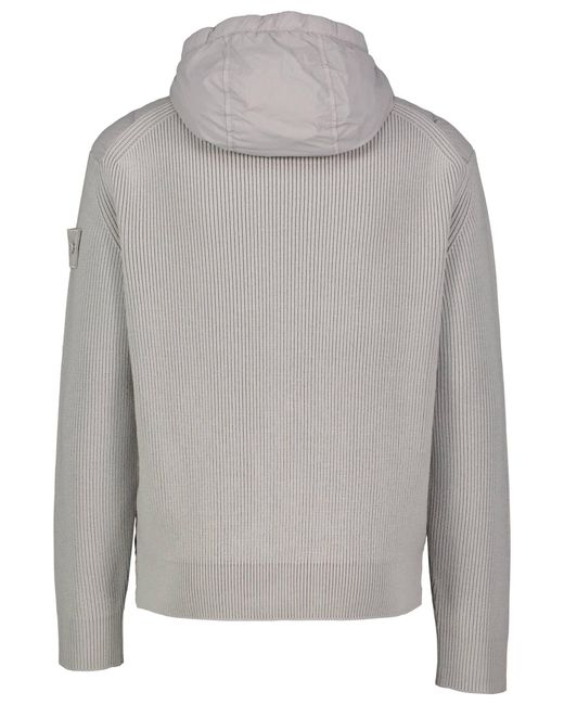 Stone Island Jacke mit Wolle in Gray für Herren