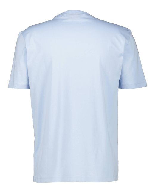 HUGO T-Shirt DACATION Regular Fit in Blue für Herren