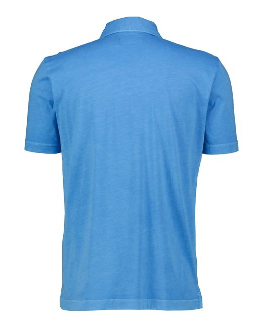 Marc O' Polo Poloshirt aus Bio-Baumwolle Regular Fit Kurzarm in Blue für Herren
