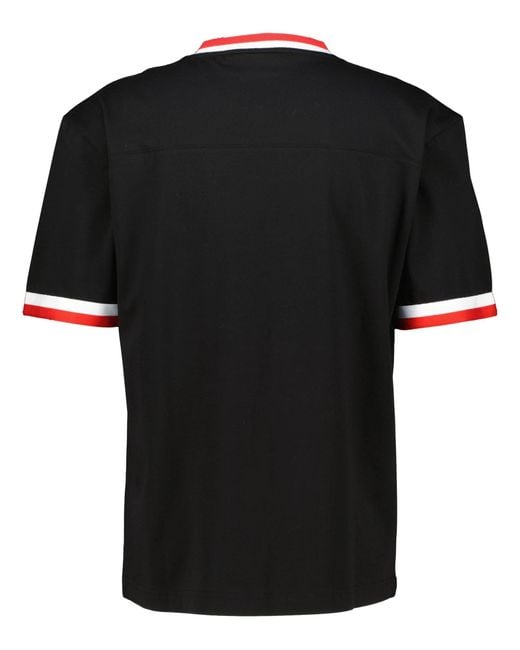 HUGO T-Shirt DUAVA aus Baumwolle in Black für Herren
