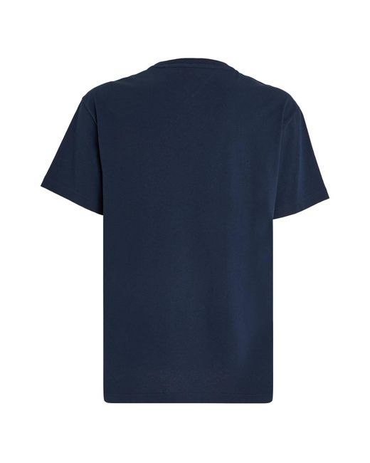Tommy Hilfiger T-Shirt TJM REG SIGNATURE TEE EXT in Blue für Herren