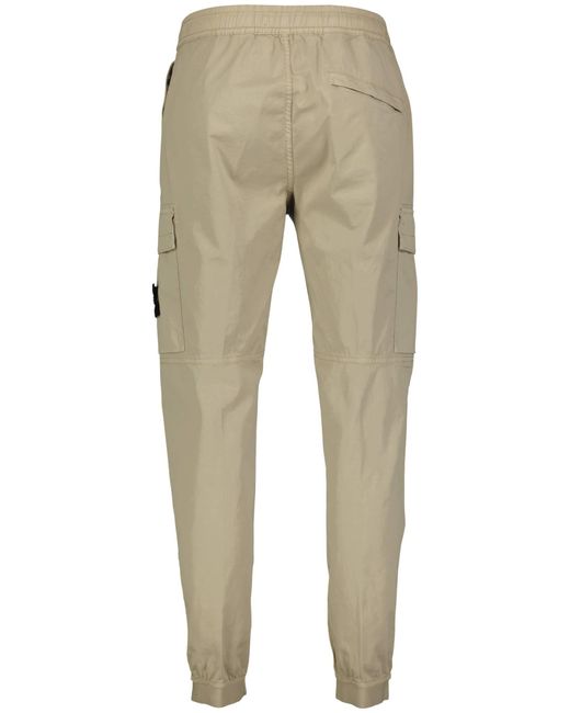 Stone Island Cargohose Regular Fit in Natural für Herren