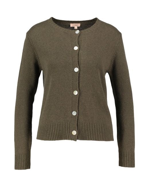 Kate Storm Green Strickjacke mit Wolle und Kaschmir