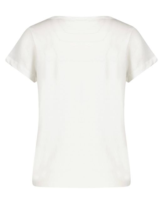 Marc O' Polo White T-Shirt mit Print