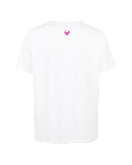 LIEBLINGSSTÜCK White T-Shirt mit Print