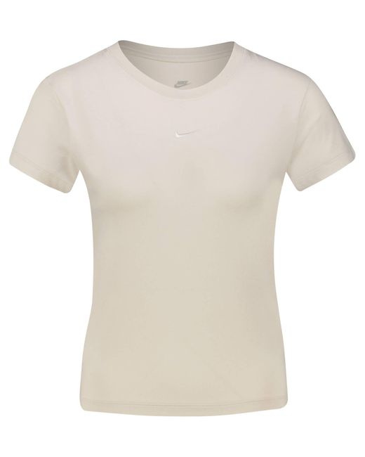 Nike White T-Shirt CHILL KNIT Slim Fit