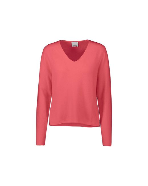 Allude Red Kaschmirpullover