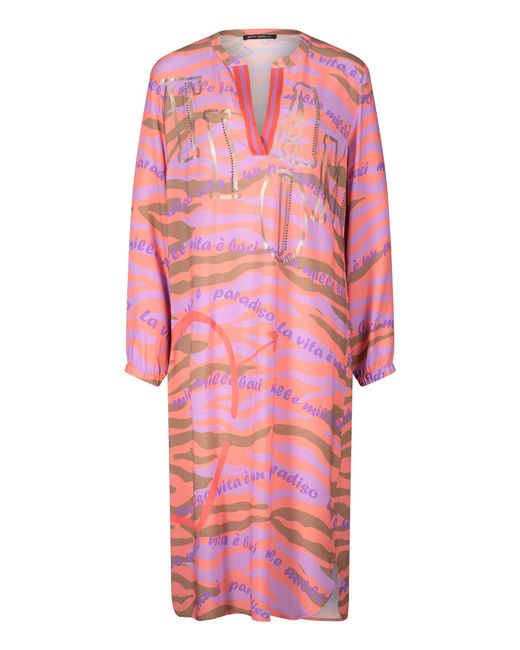 Betty Barclay Pink Casual-Kleid mit Stehkragen