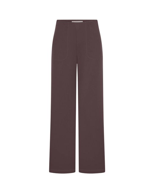 RAFFAELLO ROSSI Purple Marlenehose VIKA