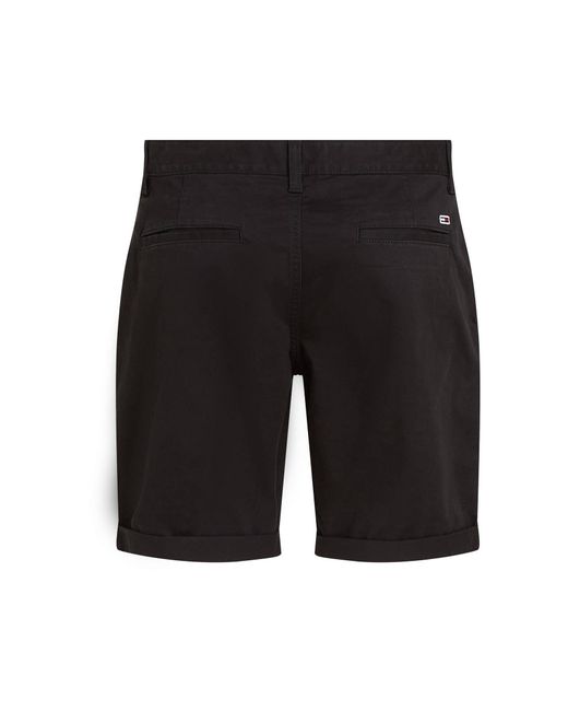 Tommy Hilfiger Chino-Shorts SCANTON Slim Fit in Black für Herren