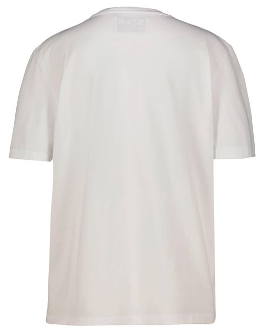 Golden Goose Deluxe Brand White T-Shirt STAR Regular Fit