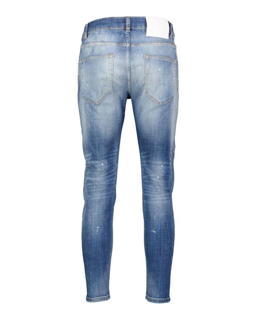 Goldgarn Jeans NECKARAU Twisted Fit / Cropped in Blue für Herren