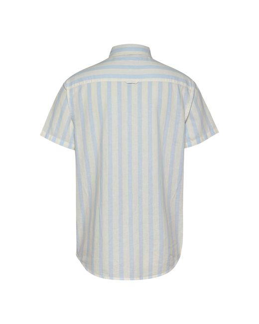 Tommy Hilfiger Hemd mit Leinen Regular Fit in White für Herren