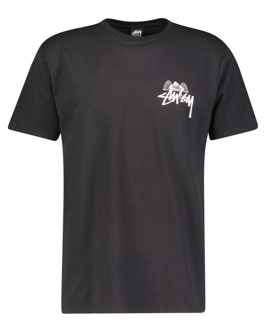 Stussy T-Shirt ANGEL TEE in Black für Herren