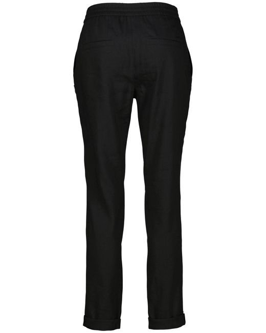 Marc Cain Black Hose mit Leinen RHODOS