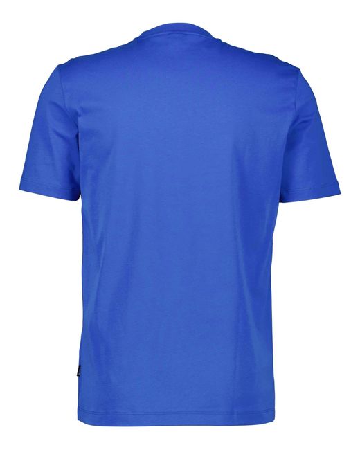 Boss T-Shirt THOMPSON Regular Fit in Blue für Herren