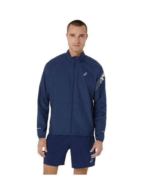 Asics Laufjacke ICON in Blue für Herren