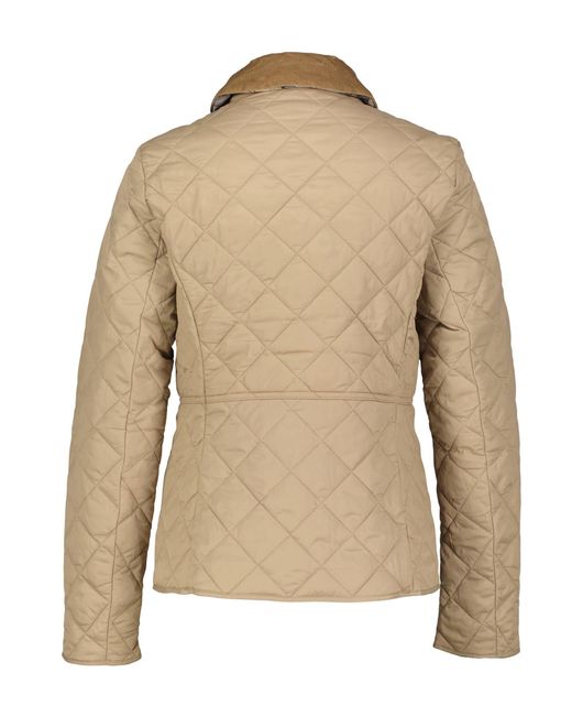 Barbour Natural Steppjacke DEVERON QUILT Regular Fit
