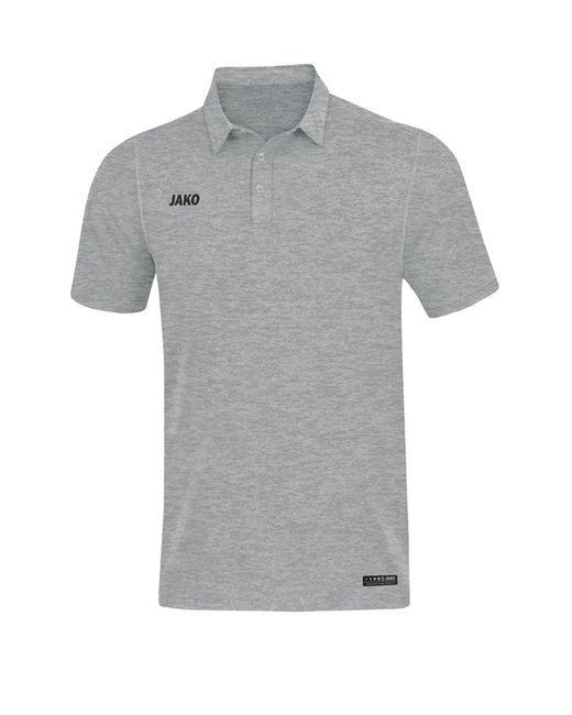 JAKÒ Gray Und Sport-Poloshirt PREMIUM BASICS Kurzarm