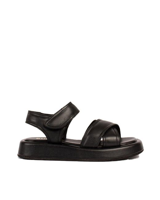 BUKELA Pearl Black Sandals | Lyst