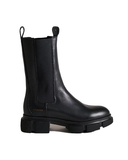 copenhagen studios vitello black nature chelsea boots